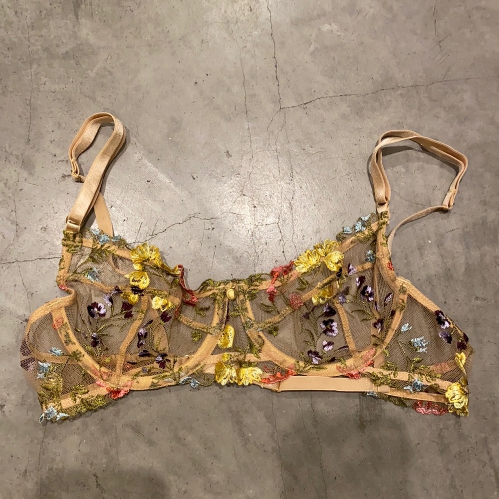 Wildflower mesh bra